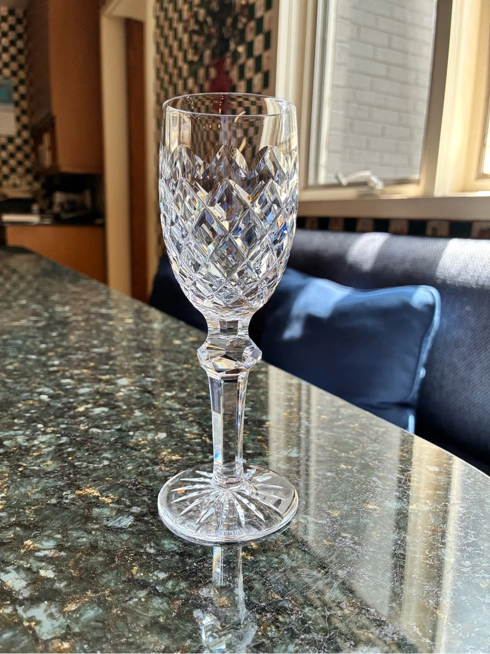 23 Waterford “Powerscourt” Sherry glasses $23. each